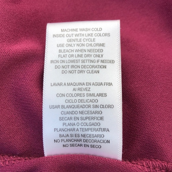 My Michelle Multi Color Shark Bite Hem Sleeveless - Picture 8 of 8